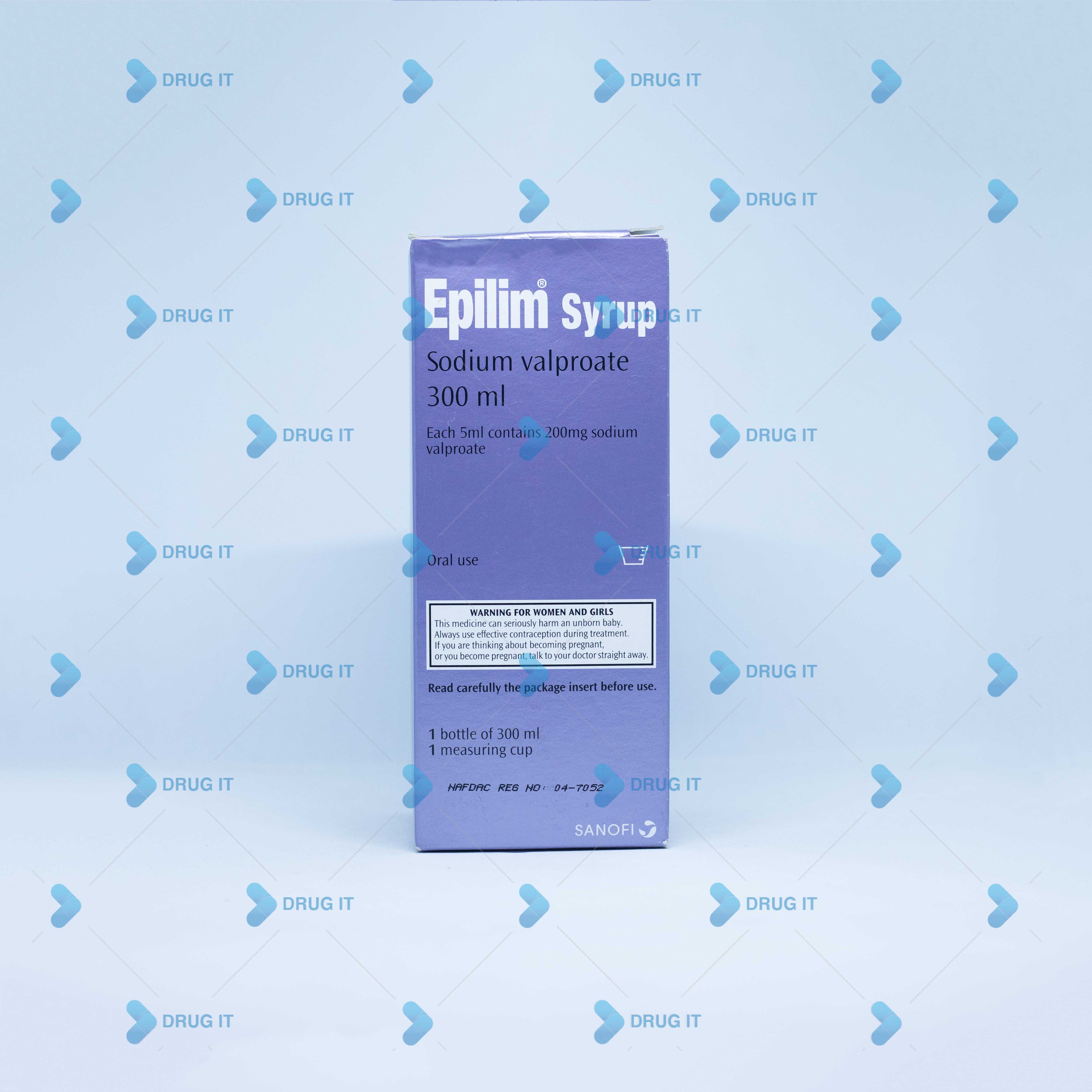 Epilim 200mg/5ml Oral solution (300ml)